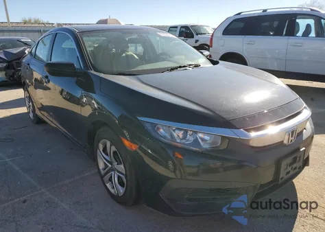 2017 Honda Civic Lx из США, поврежденный, VIN 19XFC2F55HE036365